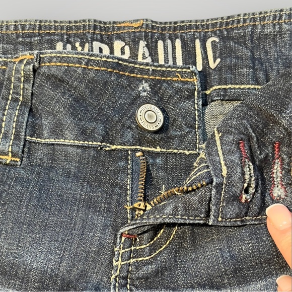 Hydraulic Denim Shorts - Picture 7 of 15
